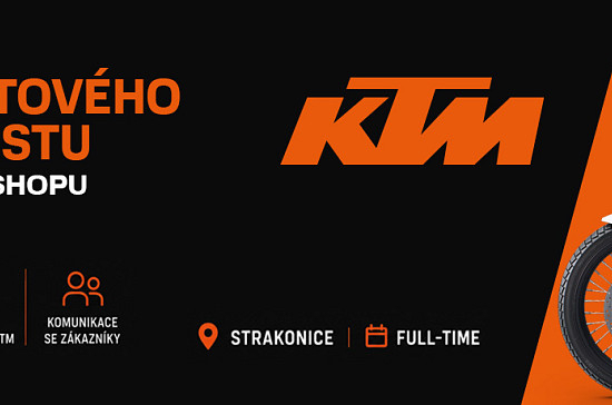 Produktový specialista KTM BT
