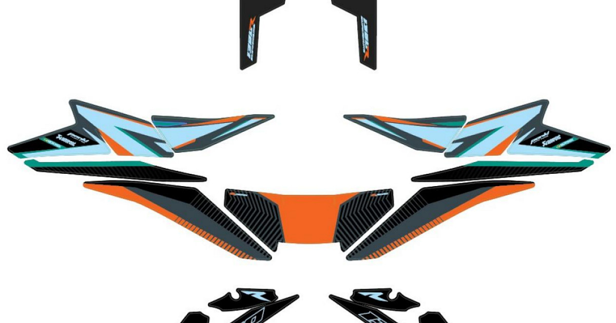 Samolepka KTM Factory graphics kit | Staněk MOTO - KTM Strakonice