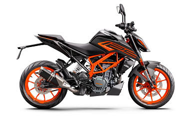 KTM 125 DUKE black 2022