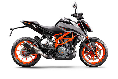 KTM 390 DUKE silver 2022