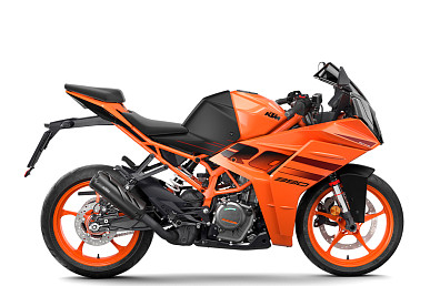KTM RC 390 orange 2024