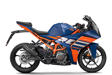 KTM RC 390 blue 2024