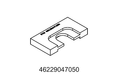 PRESS OUT PLATE CRANKSHAFT