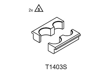 CLAMPING BLOCK F. PIPE 48/60