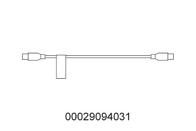 USB cable typ A-A without 5V