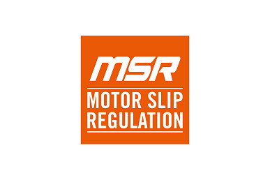 KTM Motor slip regulation (MSR) 