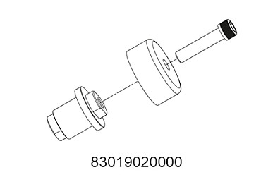 PRESS TOOL FOR STEERING BEAR.