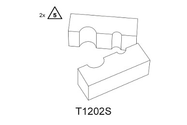 CLAMP BLOCK PISTON ROD D=18/10
