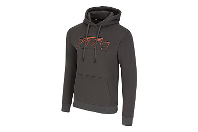 KTM ESSENTIAL HOODIE DARK GREY 