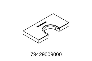 SEPARATOR PLATE CRANKSHAFT