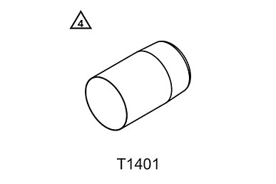 Mounting sleeve dirt scarper d48