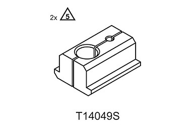 CLAMPING BLOCK 4CS