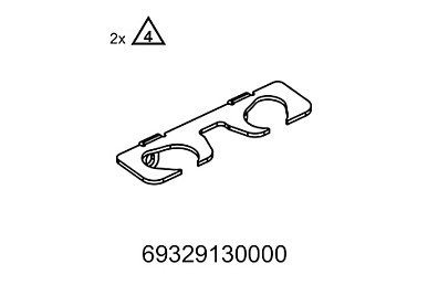 ADJUSTING PLATE RAER