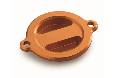 KTM OILFILTER CAP;Factory oil filter cover;Factory Racing oil filter cover 