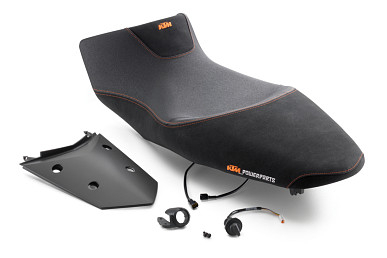 KTM Ergo rider's seat vyšší, vyhřívané