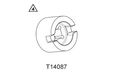 special nut for preload adjuster