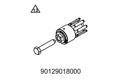 ASSEMBLING TOOL CRANKSH.BEAR.