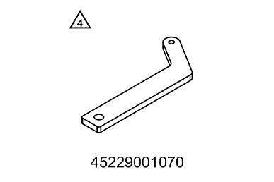 RETAIN. ARM F. ENG.WORK STAND