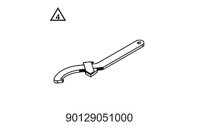HOKE SPANNER F.STEERINGH. BEAR