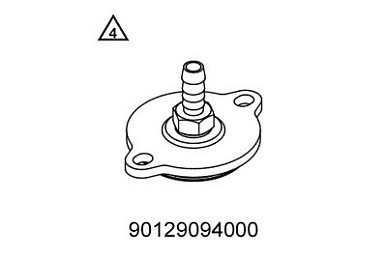 Adapter for oil pressure gauge