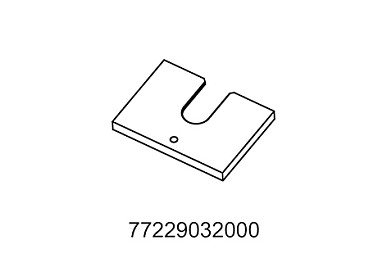 SEPARATOR PLATE CRANKSHAFT