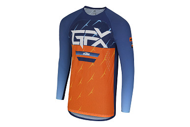 KTM GRAVITY-FX AIR JERSEY ORANGE/BLUE velikost XXL