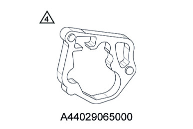 Mounting plate ALS