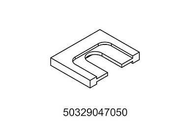 PRESS OUT PLATE F.CRANKSHAFT
