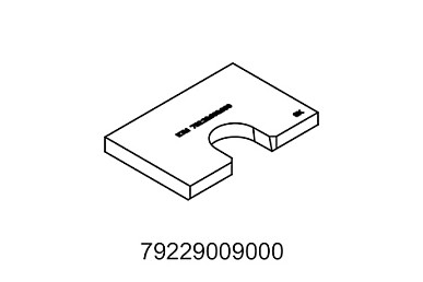 SEPARATOR PLATE CRANKSHAFT