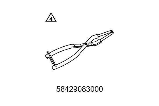 CLAMP FOR FOOTRESTSPRING