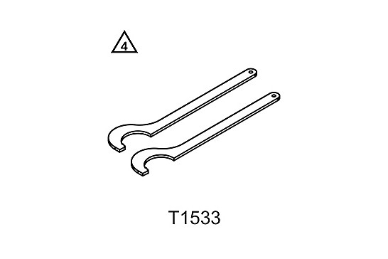 HOOK WRENCH ( 2 ITEMS )