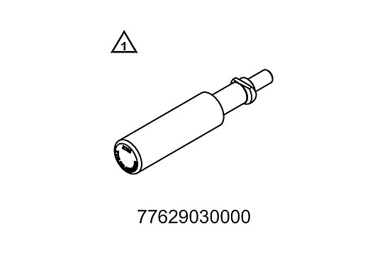 INSERT FOR PISTON RING LOCK