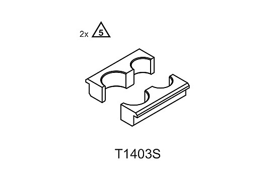 CLAMPING BLOCK F. PIPE 48/60
