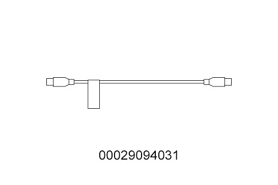 USB cable typ A-A without 5V
