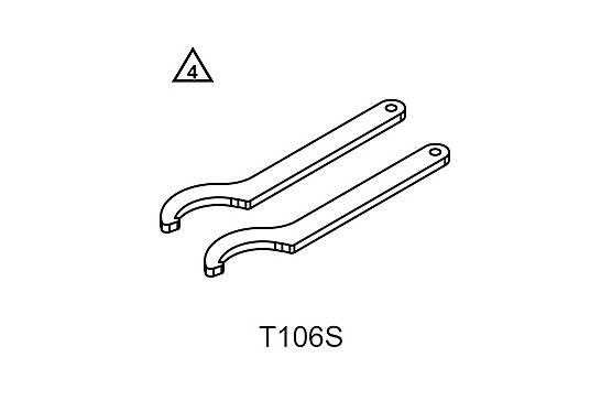 PRE LOAD KEY 4681 STEEL