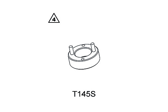 RESERVOIR CAP MOUNT./DE-