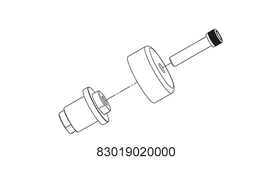 PRESS TOOL FOR STEERING BEAR.