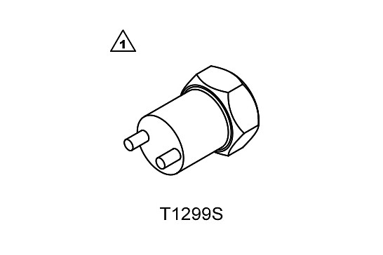 Adjuster with pins