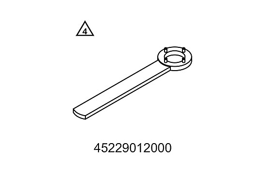 WRENCH FOR ROTOR
