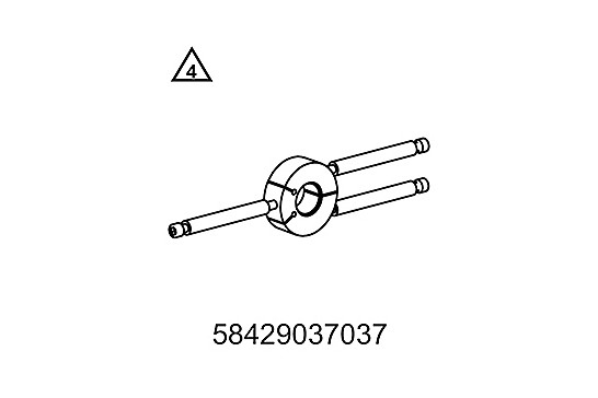 MOUNTING TOOL INNER RING NJ206
