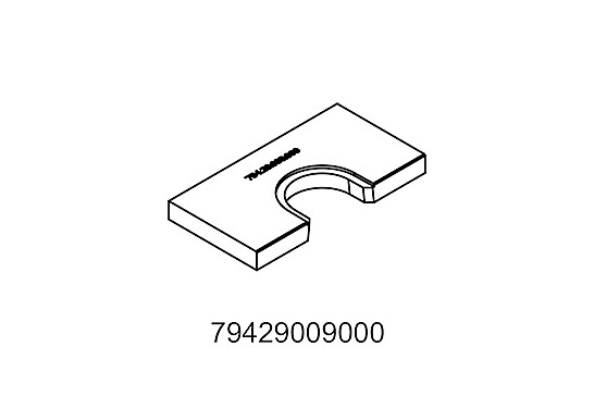 SEPARATOR PLATE CRANKSHAFT