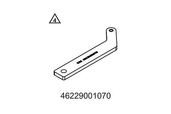 RETAIN. ARM F. ENG. WORK STAND