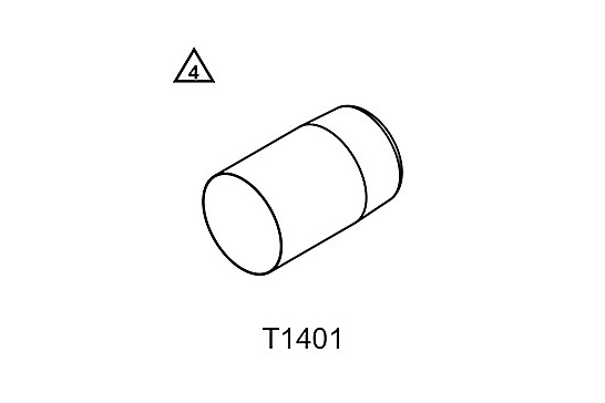 Mounting sleeve dirt scarper d48