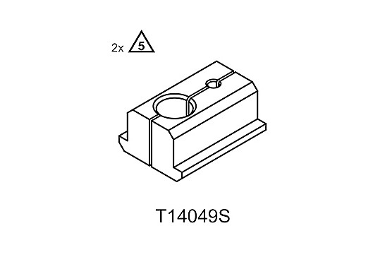 CLAMPING BLOCK 4CS