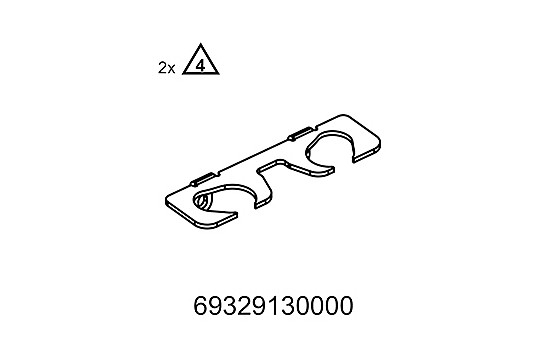 ADJUSTING PLATE RAER