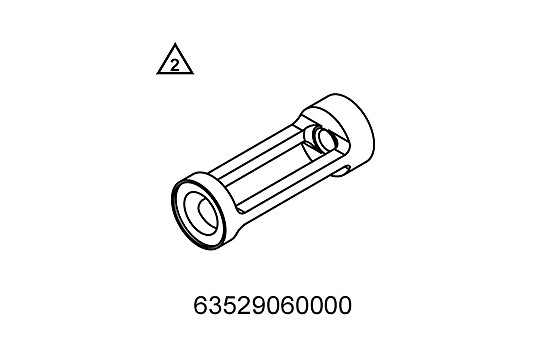Insert for valve spring lifter