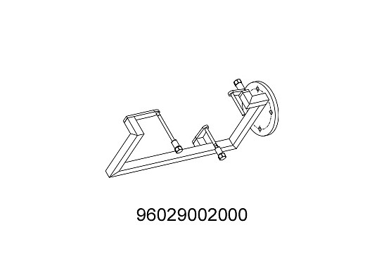 Engine bracket for engine assembly stand