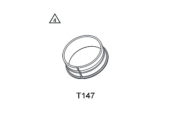 BUSHING DE/MOUNT PIPE D=52