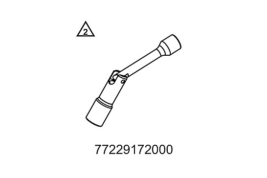 Spark plug wrench cmpl.