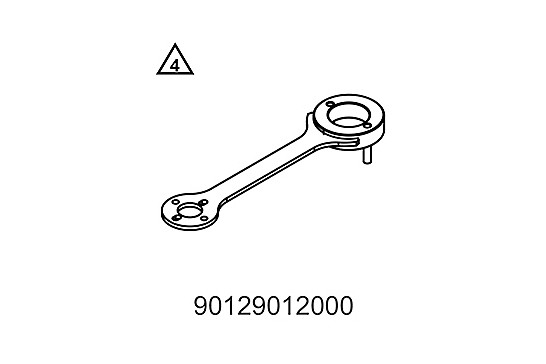 HOLDING WRENCH FOR WHEEL